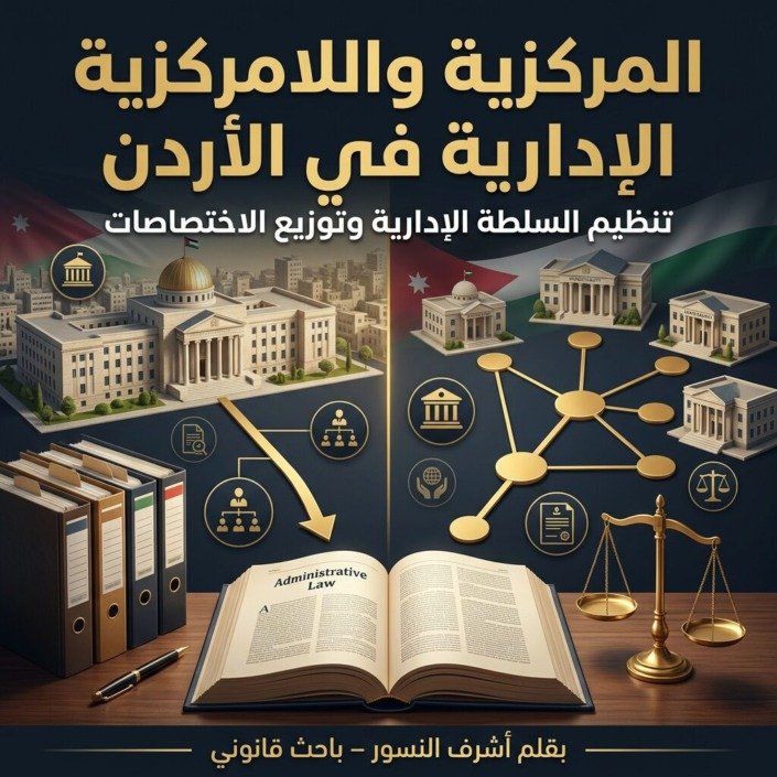 المركزية واللامركزية الإدارية في الأردن