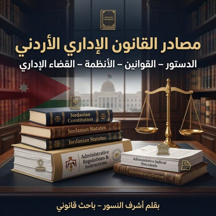 مصادر القانون الإداري الأردني