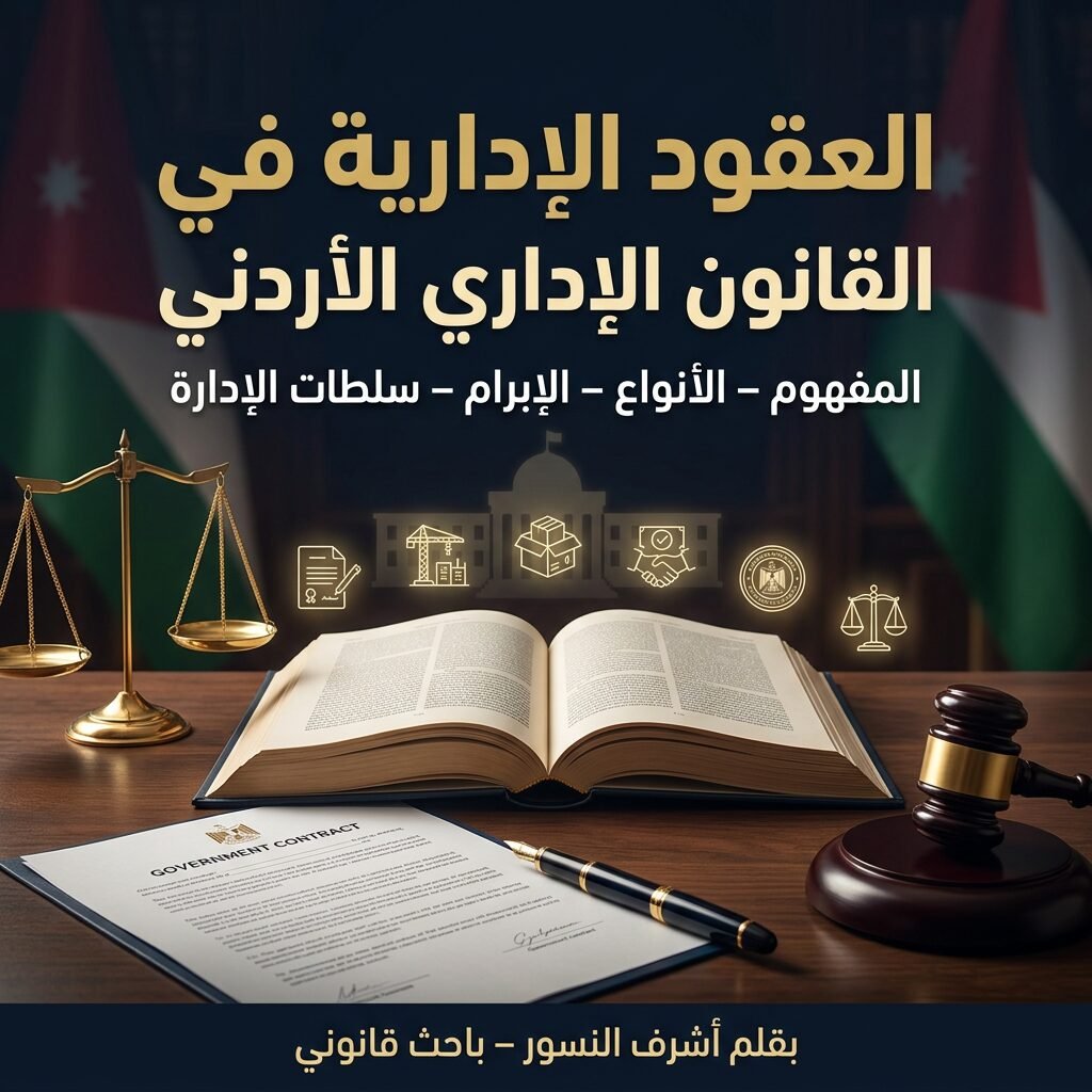 العقود الإدارية في القانون الإداري الأردني