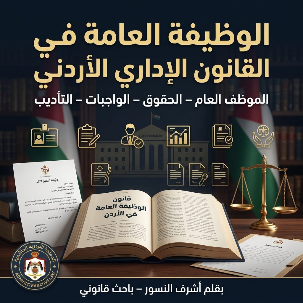 الوظيفة العامة في القانون الإداري الأردني