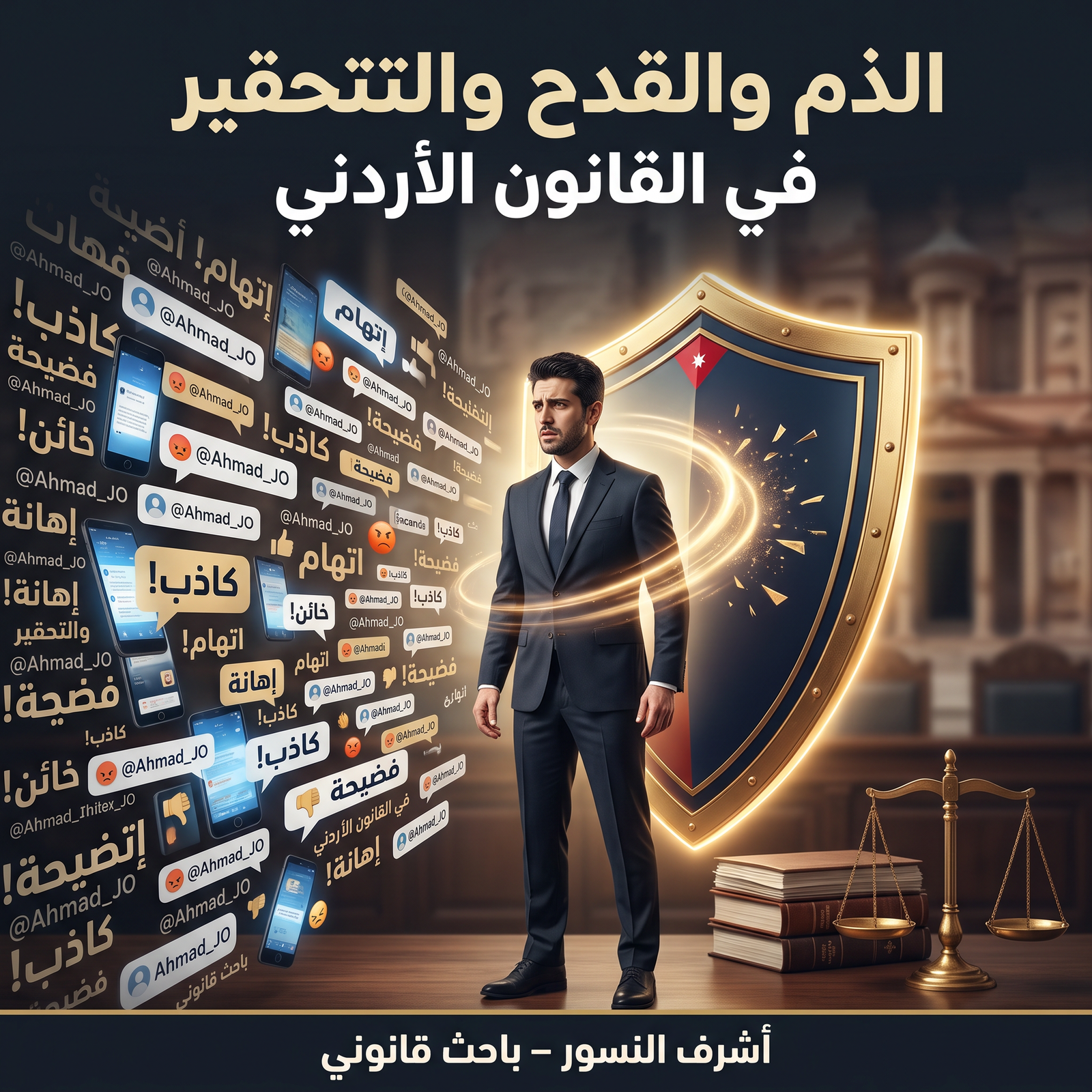 الذم والقدح والتحقير في القانون الأردني