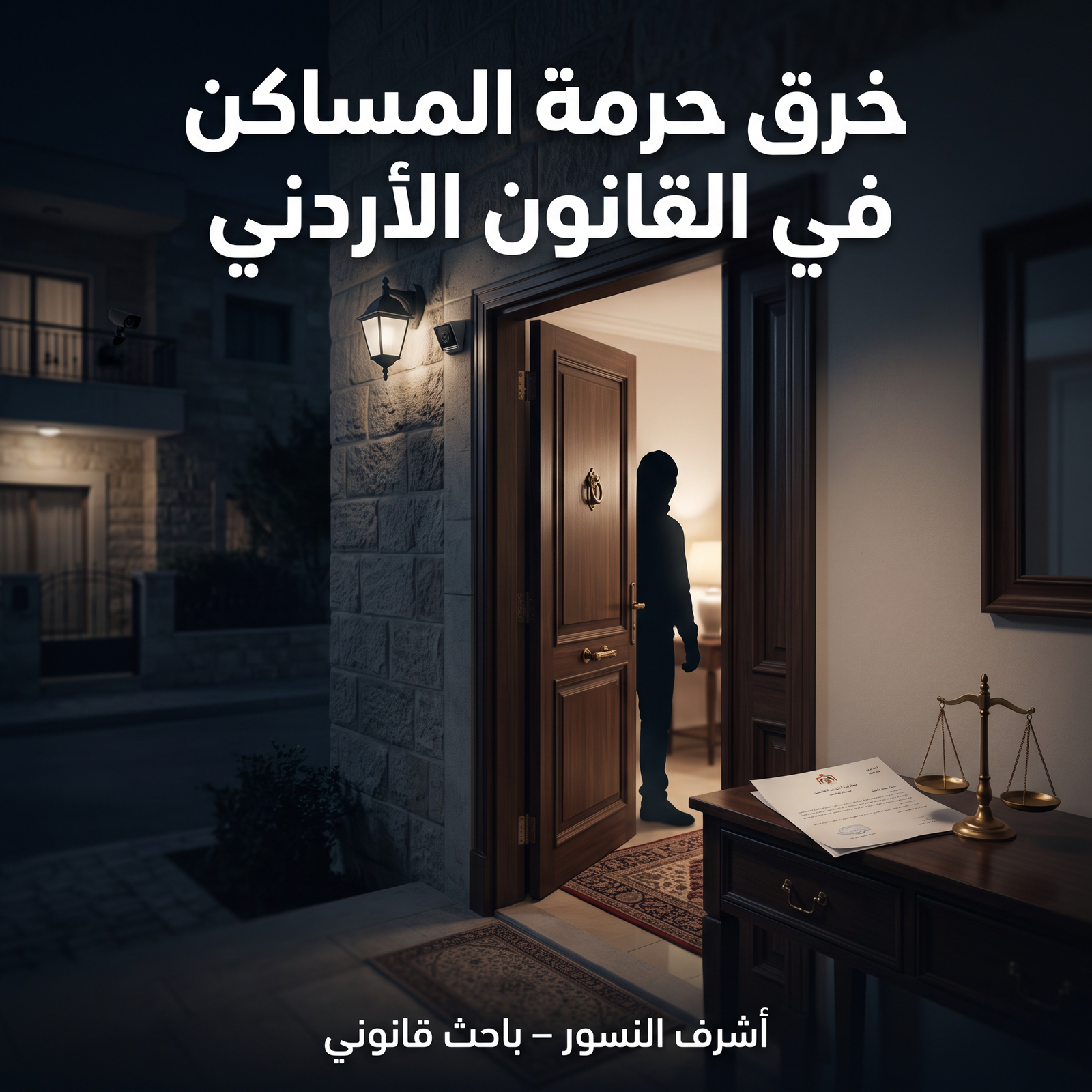 خرق حرمة المساكن في القانون الأردني